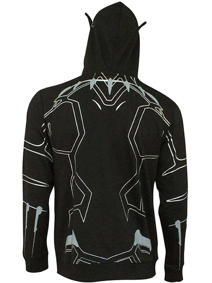 Черная пантера мужской косплей черная пантера толстовка с капюшоном Wakanda новый - Изображение 2 из 4