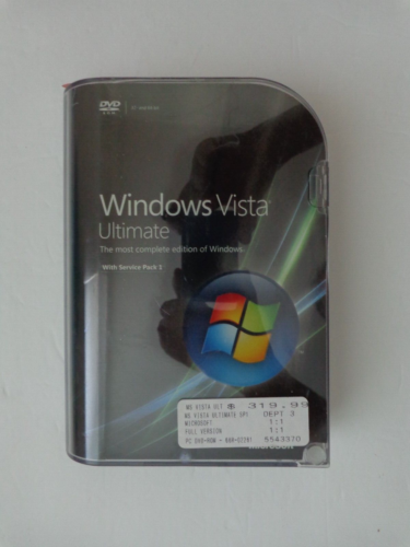 Microsoft Windows Vista Ultimate w/SP1,SKU 66R-02261,Sealed Retail Package,Full - Picture 2 of 6