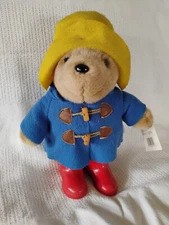 Vintage  14” Paddington Bear 1981 Eden Toys Inc.Peru to London Tag Plush Stuffed