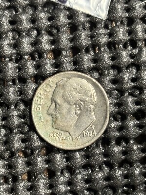 1984 P Rpm Doubling Roosevelt Dime