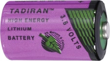 4 x Tadiran lithium special batteries CR1/2 AA 3.6V 1100mah cells bulk SL-750/S