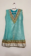 PAKISTANI INDIAN little girl kids Anarkale Outfit 2 To 4 Year Wedding Party NWOT