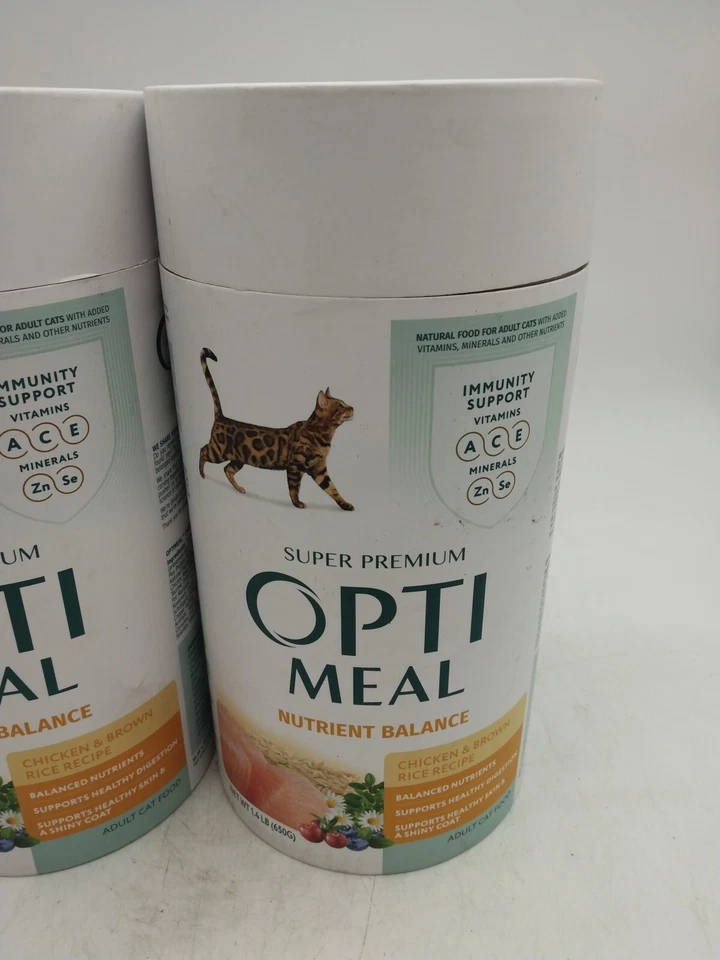 2 Opti Meal Super Premium Comida para Gatos Adultos Vit Miner NUEVO 01/2024.              227 Foto 3 de 4