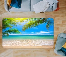 3D Beach Freedom ZHUB4771 Game Non Slip Rug Mat Photo Carpet Vera 2023