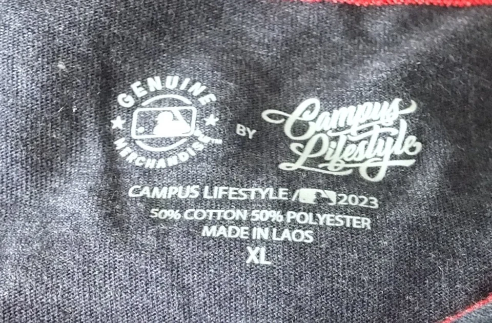 NWT Campus Lifestyle Women's Size XL Authentic MLB Boston Red Sox T-Shirt Top - Image 3 of 3