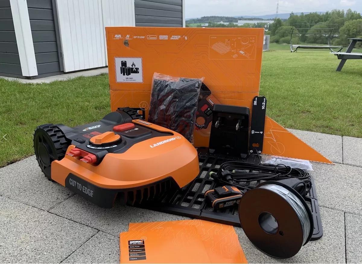Worx Landroid M500 (WR141E) - Rasenmähroboter bis 500 qm 