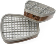 3M Filtri per gas e vapori A2 6055 per maschere e semimaschere serie 6000