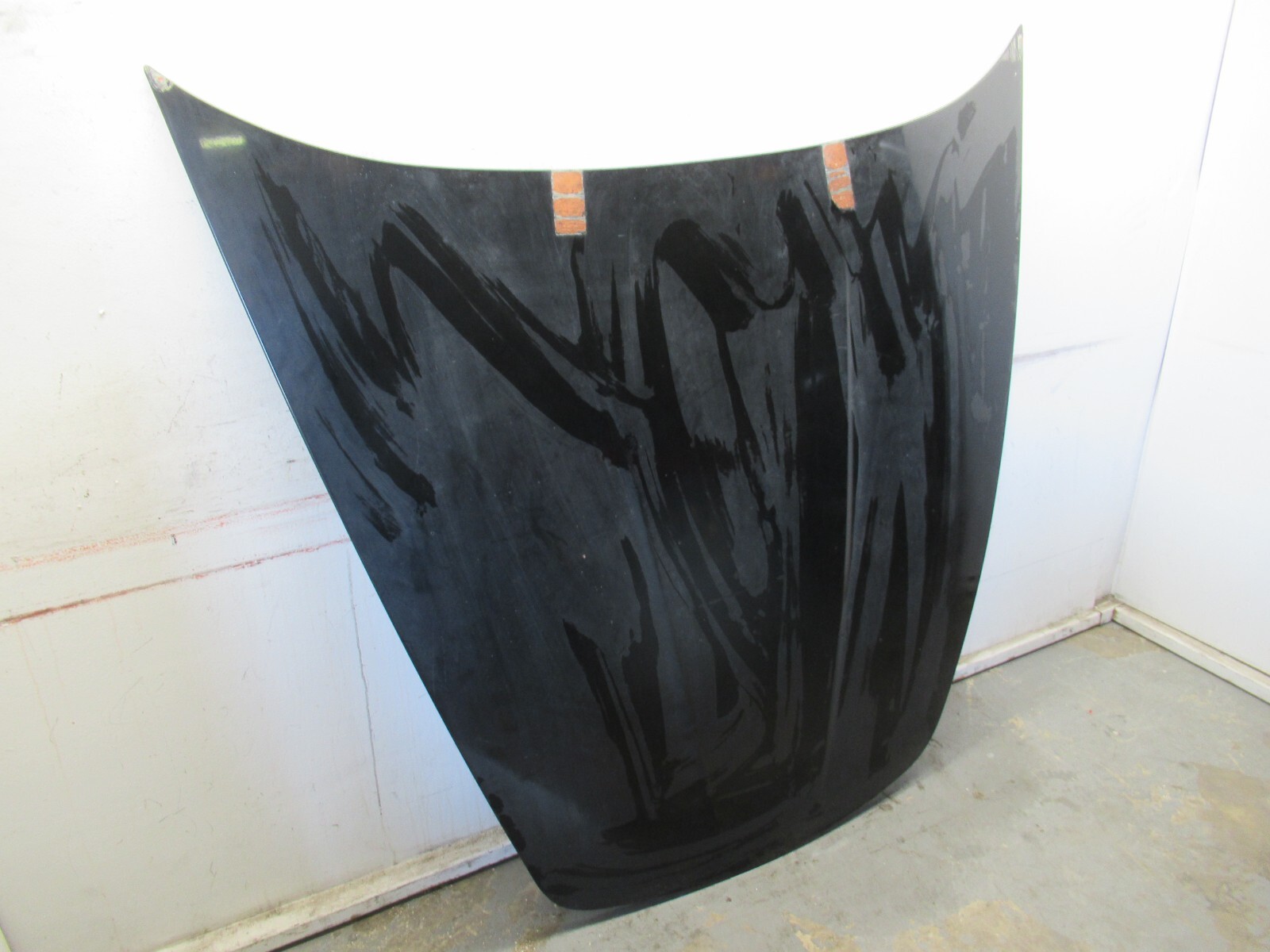 04-12 MASERATI QUATTROPORTE FRONT HOOD BONNET BLACK OEM