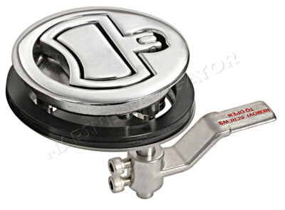 Osculati Stainless Steel Flush Latch No Lock Diameter 90mm