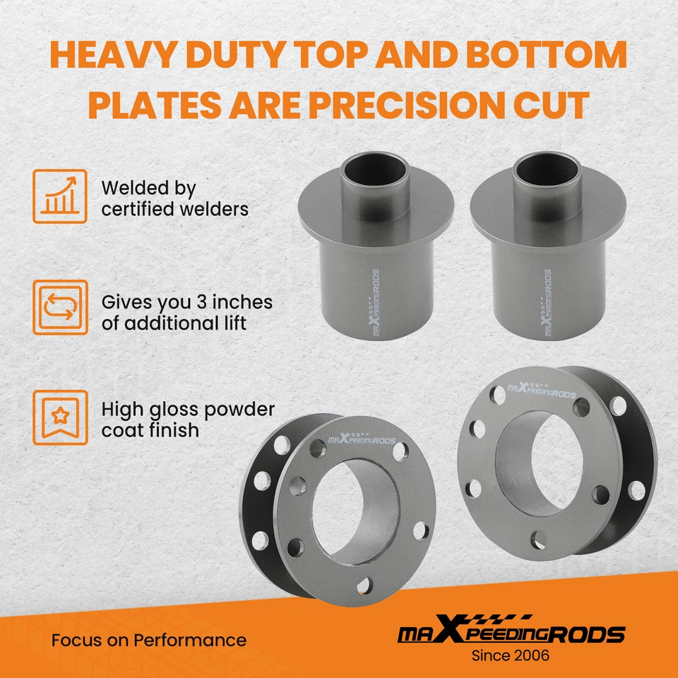 Kit de elevación de 3" para Ford Crown Victoria Mercury Grand Marquis Lincoln Town Car 03-11 Foto 3 de 4