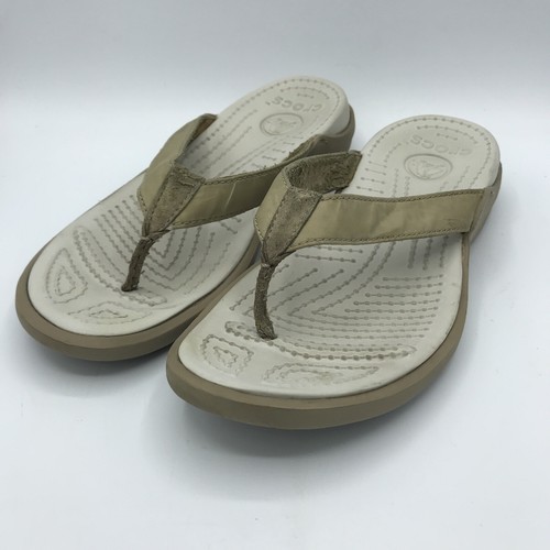 Crocs Womens US 7 Capri Strappy Flip 