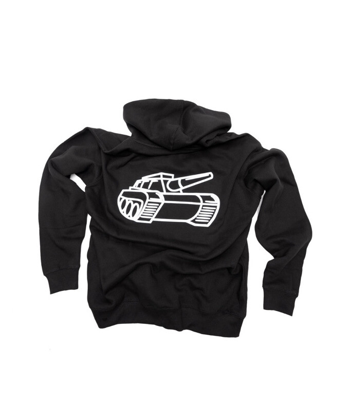 Superior Defense Tank 2023 23 SupDef Logo Black Hoodie Sweatshirt