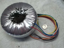 NEW POWERTRONIX AA-040109-ME 2 X (0-100-120 V TOROIDAL TRANSFORMER