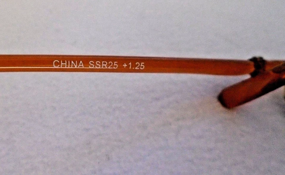 Óculos de sol feminino +1,25 leitor tom marrom SSR25 inclui estojo laranja e pano - Imagem 4 de 4