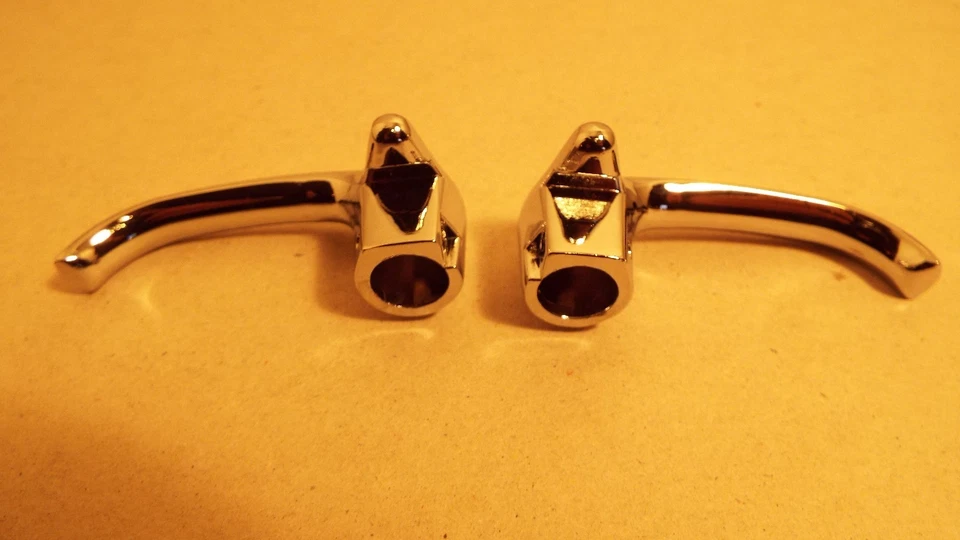 Chevrolet GMC 1951-1952-1953-1954-1955 camioneta nueva ventilación ventana manija cerraduras con pasadores Foto 3 de 3