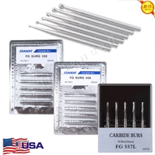 Cirugía quirúrgica dental Fresas redondas de carburo de tungsteno FGXL 2 3 4 5