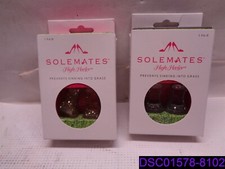 Qty 2 Packs: Solemates High Heeler Grass Protection Silver and Gold
