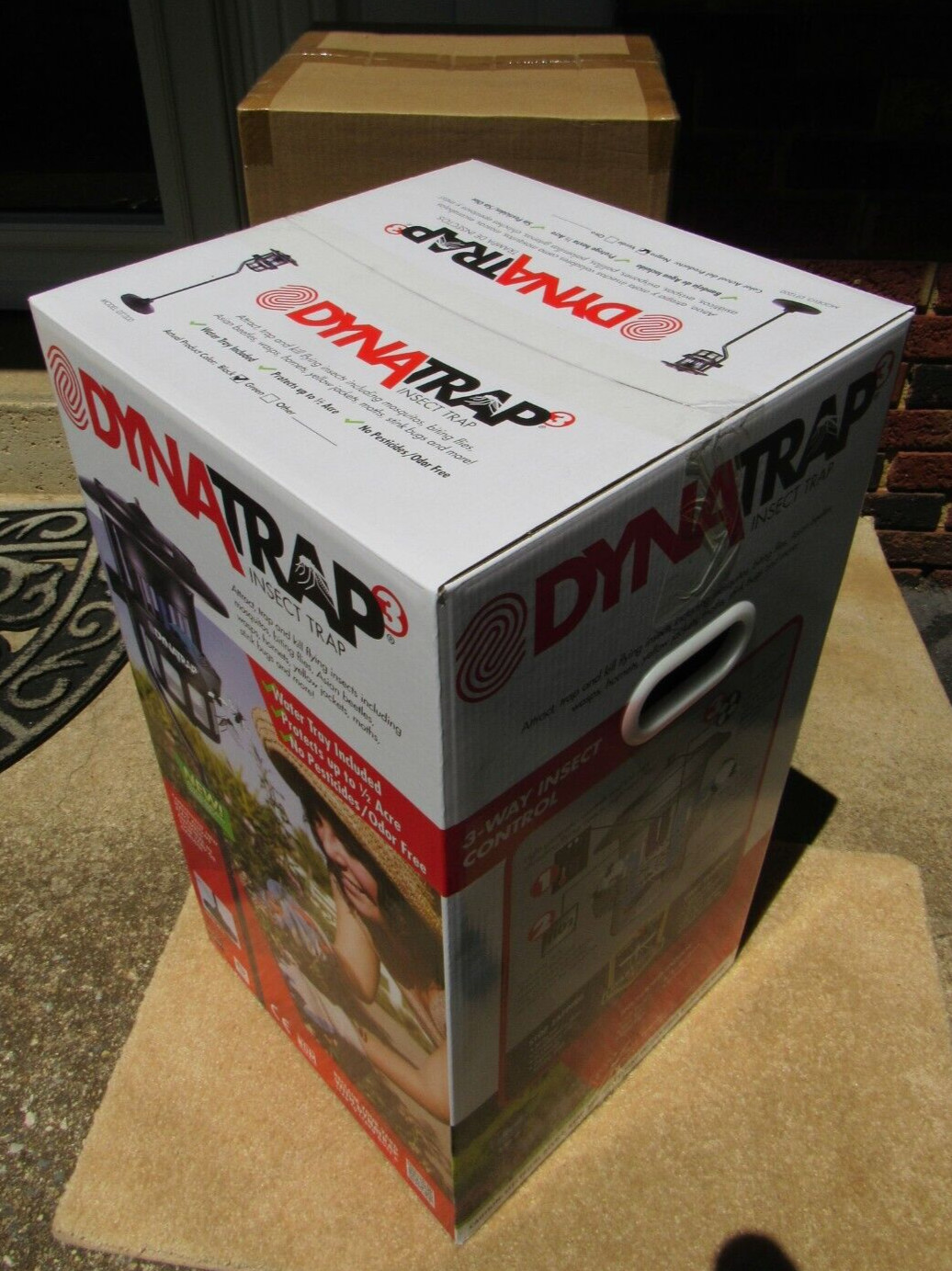 Dynatrap DT1200 1/2 Acre Insect Trap & Pole Mount Mosquito Bug Killer NEW IN BOX