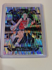 2024 Panini Select WNBA - Concourse Julie Vanloo #57 Silver Flash Prizm (RC)