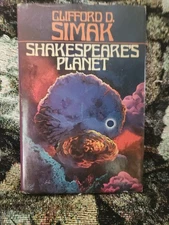 Shakespeare’s Planet By Clifford D. Simak Hardcover Book Club Edition 