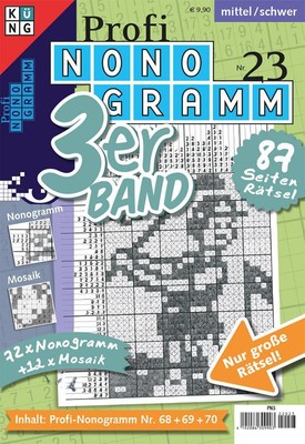 Profi-Nonogramm 3er-Band Nr. 23 ~  ~  9783905573220