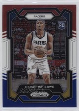 2023-24 Panini Prizm Red White & Blue Prizm Oscar Tshiebwe #292 3g6