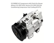 AC Compressor for Nissan Altima 2.5L 2007-2012 A/C Compressor CO10886C