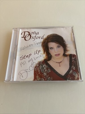 Dona Oxford - Step Up - CD Signed! VGC