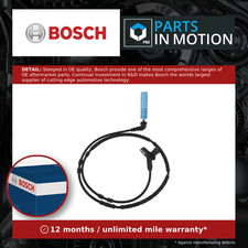 Image of ABS Sensor fits BMW 325 E46 2.5 Rear 00 to 06 Wheel Speed Bosch 34526752683 New