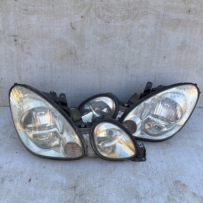1998 - 2005  Lexus GS300 GS400 Headlight Set LH + RH Halogen Pair OEM