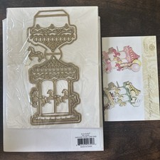 Anna Griffin Carousel Easel Card Dies AG1322 Complete Set Cardmaking Crafting