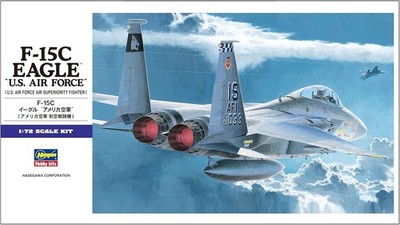 Hasegawa 1/72 U.S. Air Force F-15C Eagle Otsu Line Plastic Model Kit E13