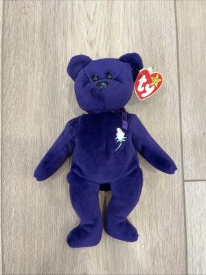 1st Edition Princess Diana Beanie Baby, RARE 1997 Ty