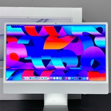 Apple iMac 24" M1  512GB SSD 8GB RAM 8-Core CPU 7-Core GPU  SILVER - MGTF3LL/A