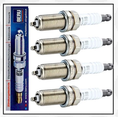 4x Zündkerze IRIDIUM BERU by DRiV Z378/4x M14x1,25 für VW CADDY 3 2KB 2KJ 2CB 5