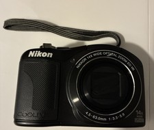 Nikon COOLPIX L610 16MP Digital Camera Black Parts/Repair  Free Shipping