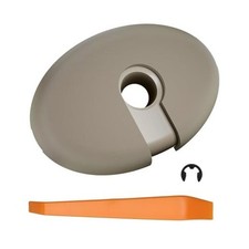 Left Sun Visor Mounting Clip Compatible with Toyota Camry Corolla, Beige