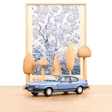 NOREV 182764 1:18 Ford Capri Mk.III 2.8 Injection, Paris Blue metallic, 1984 (RH