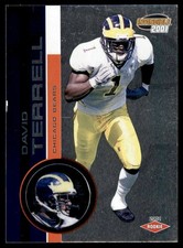 2001 Pacific Invincible - David Terrell #258 Retail