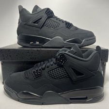 Nike Air Jordan 4 Retro Black Cat 2025 Men's Sizes FV5029-010 NEW IN HAND