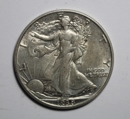 1938  Walking Liberty Half Dollar  LRP083