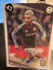 2025-26 Topps UEFA Club Competitions Soccer #197 Morgan Rogers - Aston Villa
