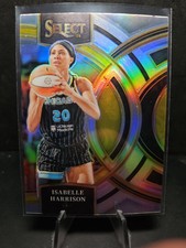 2024 Panini Select WNBA #182- ISABELLE HARRISON Silver Prizm SP
