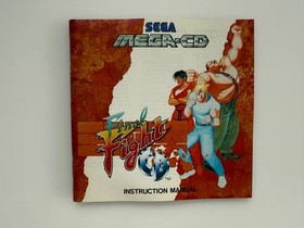 Final Fight CD Sega Mega CD - UK PAL VGC CIB - High Quality Packing - Tracked