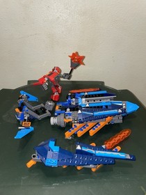 LEGO Nexo Knights Season 3 Clay's Falcon Fighter Blaster 70351  70363 Incomplete