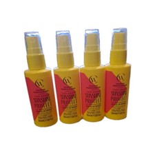 4x CHARLES WORTHINGTON SUNSHINE PROTECTOR UV PROTECTION LEAVE IN 50ML HOLIDAY BN