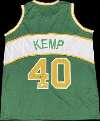 Shawn Kemp Signed Seattle Supersonics Jersey PSA | eBay