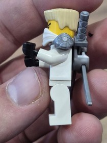 LEGO Ninjago Zane Minifigure Rebooted Stone Warrior Armor Nindroid 70728 njo106