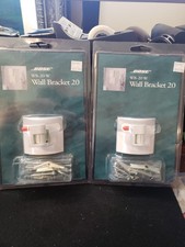 2 - Bose WB-20 W White Speaker Wall Bracket 20 - NEW, SEALED