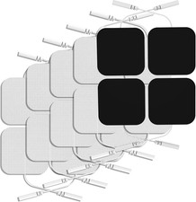 TENS Unit Replacement Pads, Reusable TENS Electrode Pads 2X2 20Pcs with Upgrade